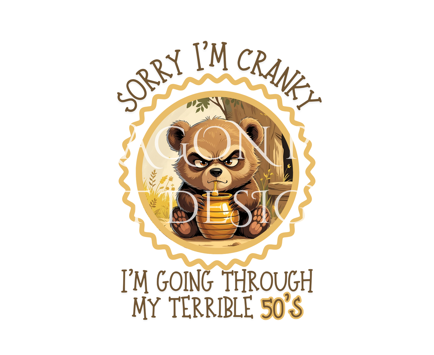 Sorry I'm Cranky