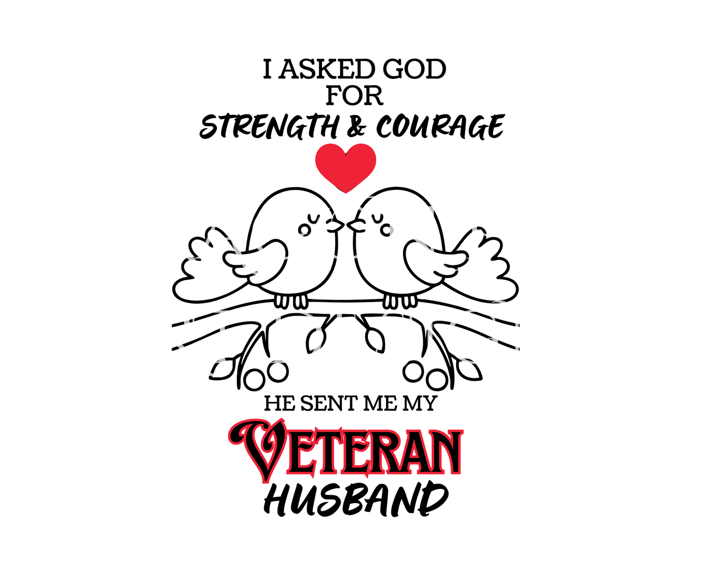 Veteran Husband Red